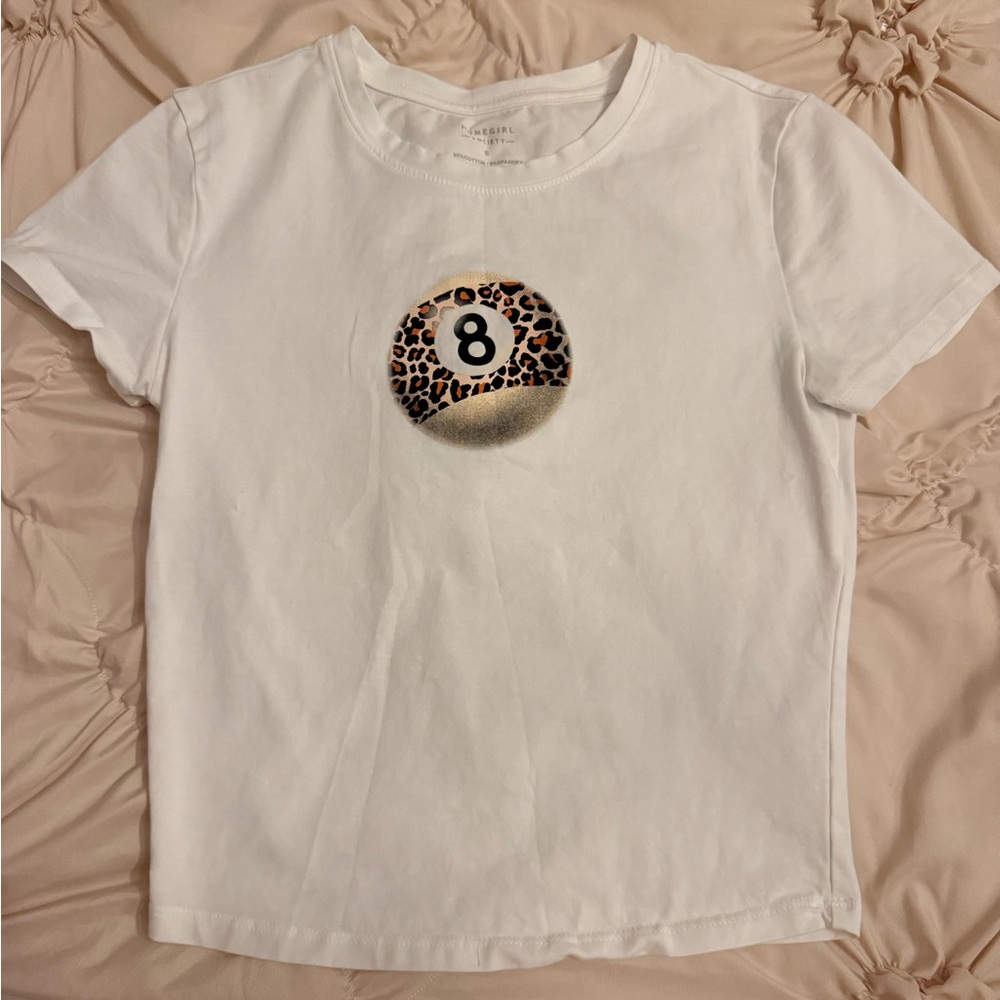 8-ball baby tee